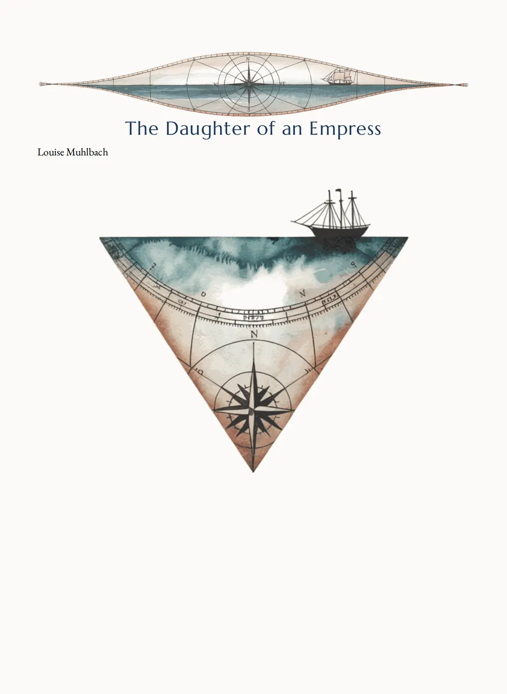 A page of The Daughter of an Empress as set for this edition