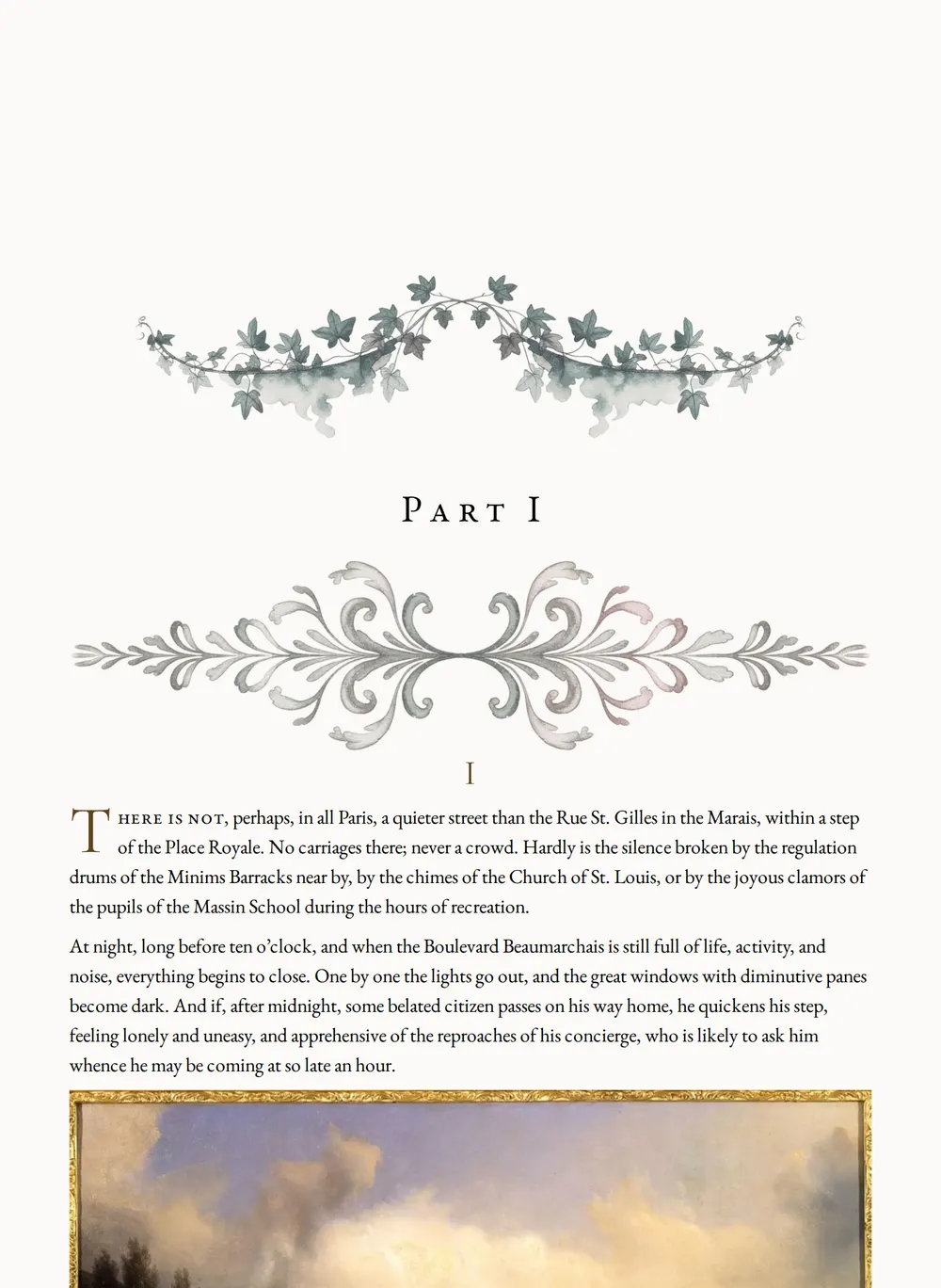 A page of Other People's Money as set for this edition