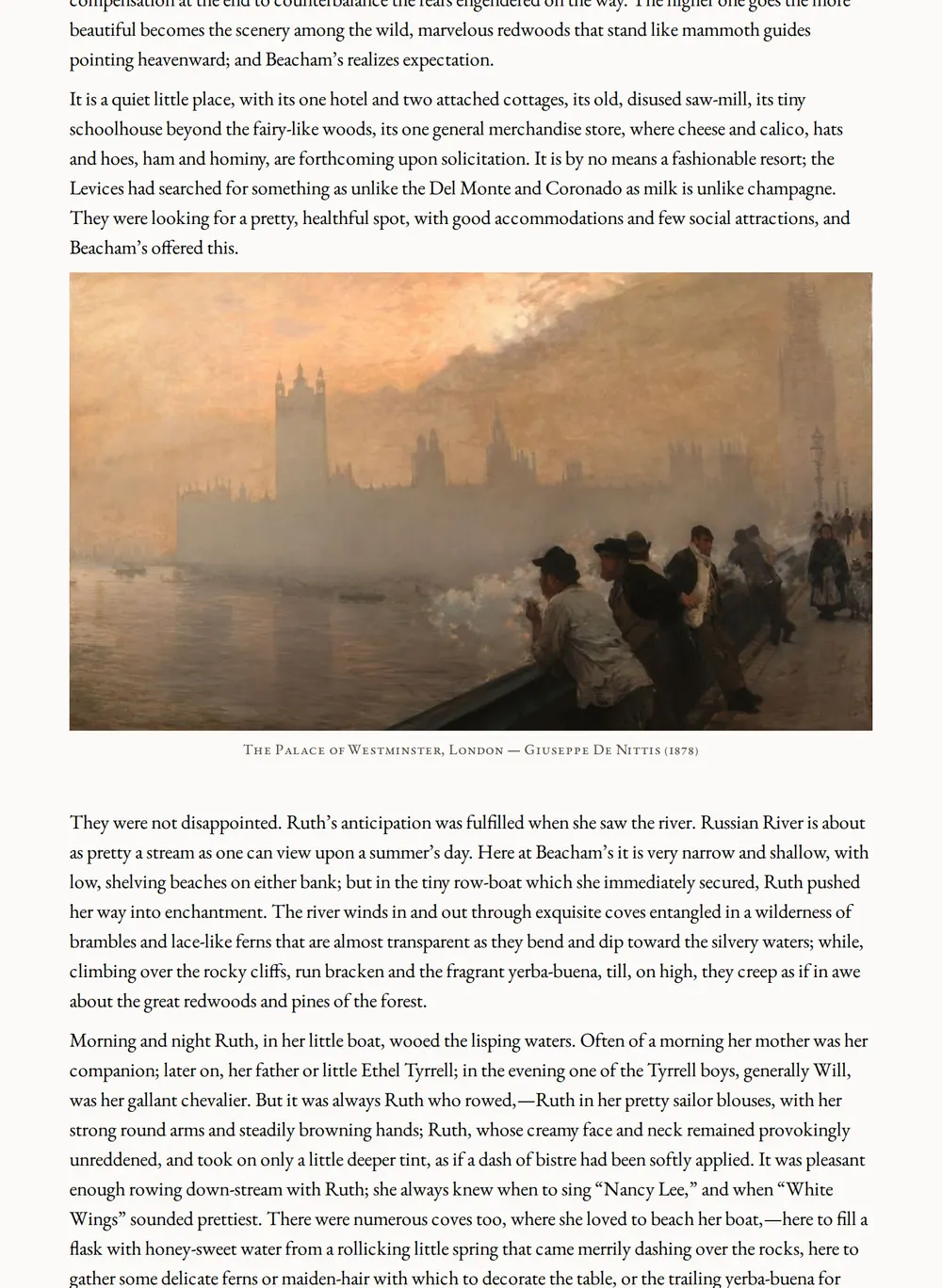 A page of Other Things Being Equal as set for this edition