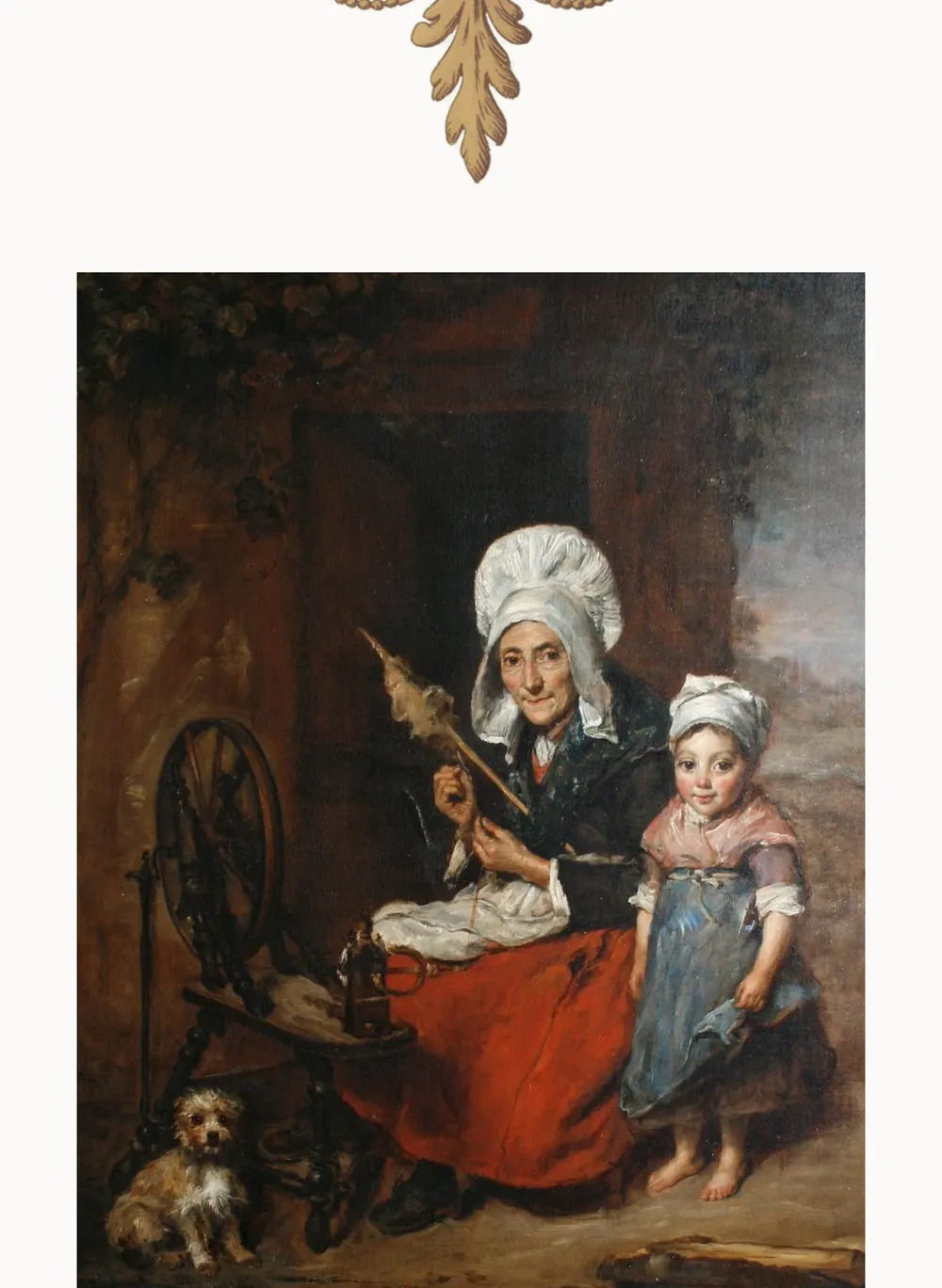 A page of The Great Stone Face, and Other Tales of the White Mountains as set for this edition