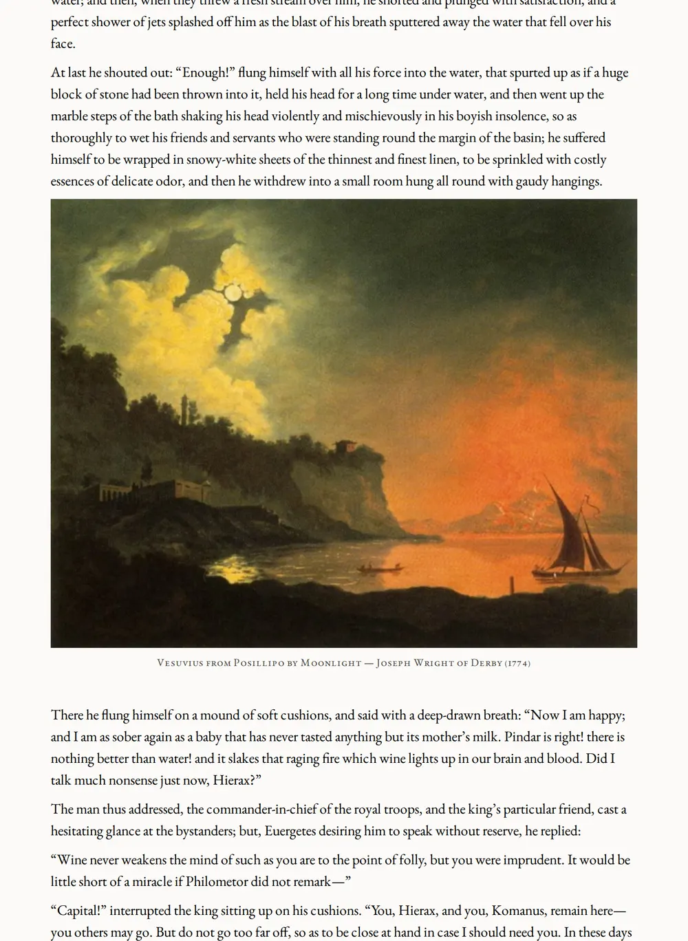 A page of The Sisters as set for this edition