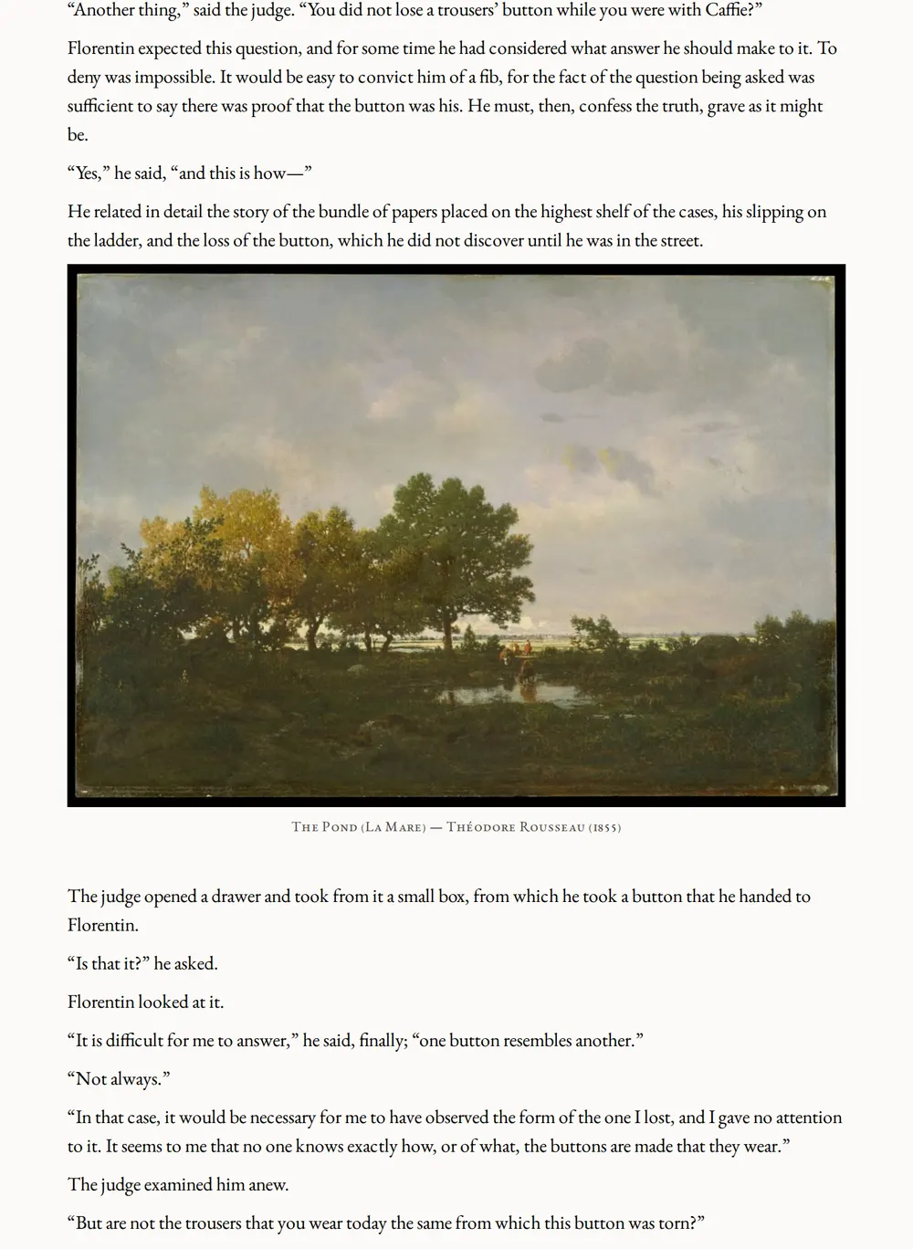A page of Conscience as set for this edition