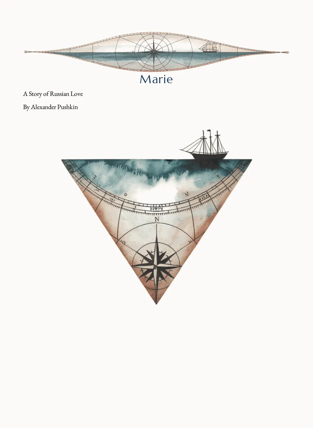 A page of Marie as set for this edition